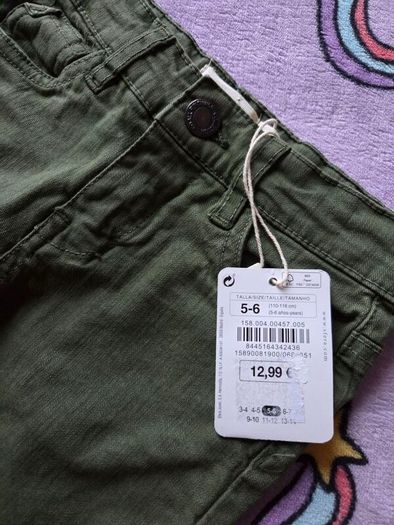 5-6years, With Tags Sfera Green Jeans