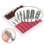 12PCS Ceramic Diamond Nail Drill Bits File Set for Electric Manicure Machine Image 2