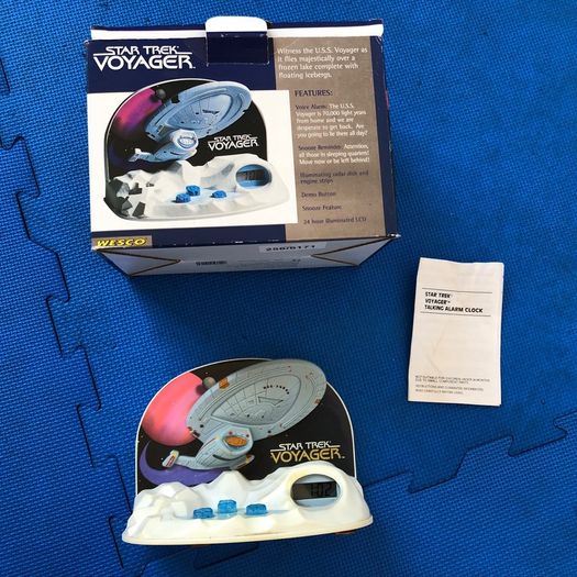 Star Trek Voyager Clock