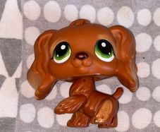 littlest pet shop (LPS) Cocker spaniel #252