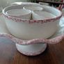 Vintage Italian fruit bowl set features hand painted fruit decorations Image 9