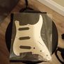 8 hole Stratocaster pickguard and matching backplate Image 2