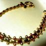 Vintage Hallmarked 9ct Gold - 3 Col' Gold Bracelet Image 2
