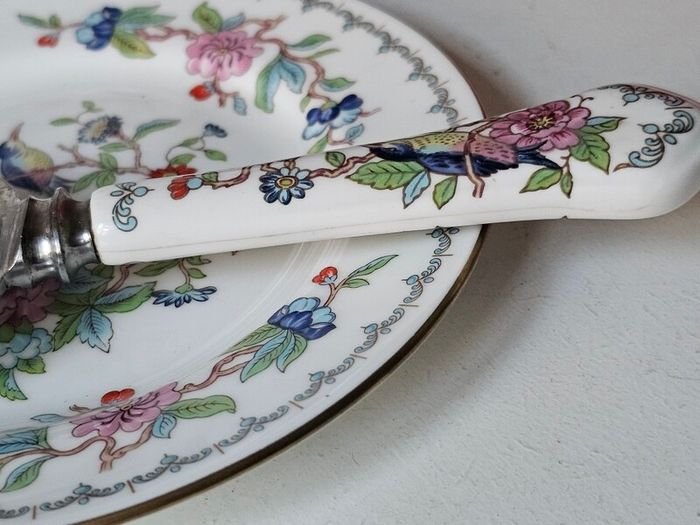 Aynsley PEMBROKE Cake Plates and Server Set
