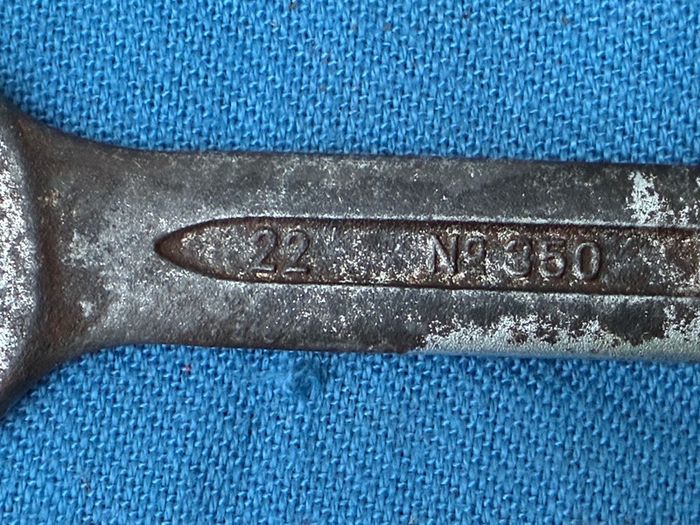 Vintage West German Heyco NR350 20/22 spanner