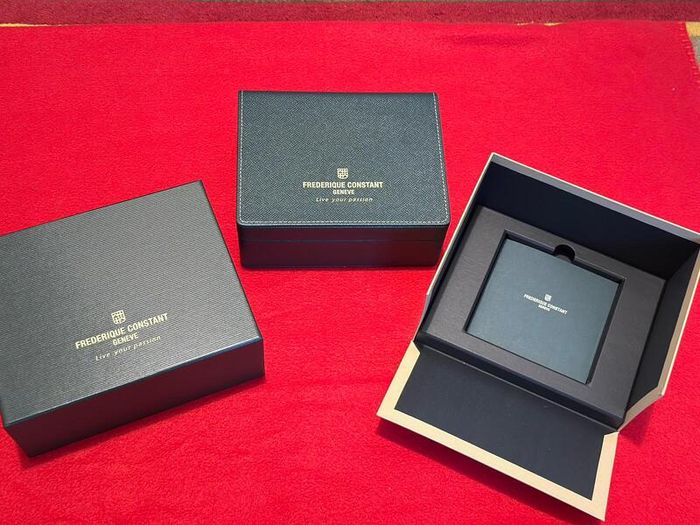 Frederique Constant Classics Swiss Made Watch, Blue Dial, Full Set