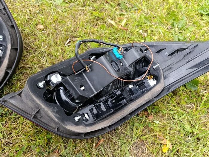 BMW E60 rear lights lci