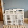White cot and changer Image 4