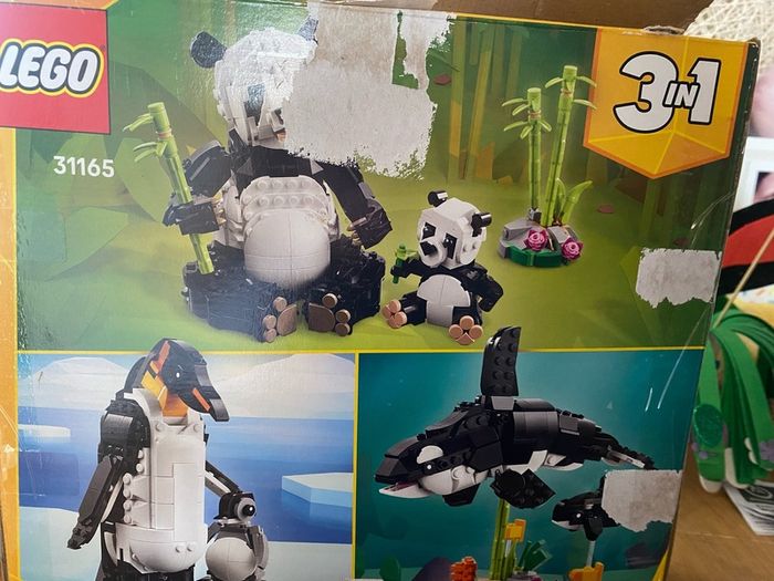LEGO Creator 31165 3-in-1 Wild Animals: Panda Family Set