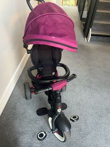 Folding stroller trike