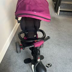 Folding stroller trike