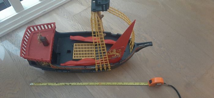 Playmobil Ship  Plane, Dust Cart, Figures, Furniture