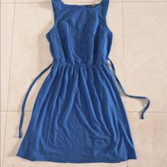 Primark Cobalt Blue Dress Size 8 (36)