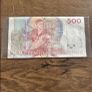 Old 500 Swedish Kronor banknote Image 2