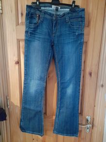 ladies bootcut diesel jeans 32 x 32