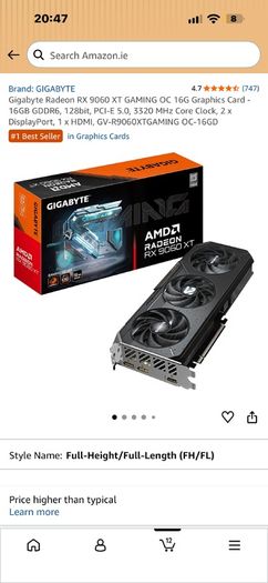 Brand New Amd Rx Radeon 9060 Xt