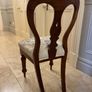 4 Antique Mahogany Dining room chairs Image 4