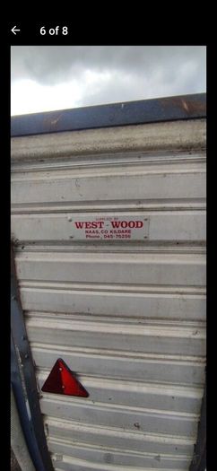 heavy duty single axel trailer