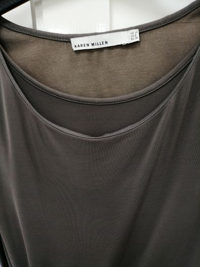 Karen Millen Dress Taupe Size 10