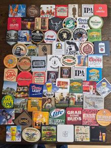 70 American Beermats