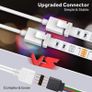 LED Strip Lights 20m, RGB Colour Changing LED Strip Lights with Remote 20m and Control Box, 20m LED Lights for Bedroom, Kitchen, 2 Rolls of 10m Image 3
