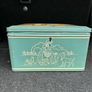 Vintage Tin Box. No key. Image 2