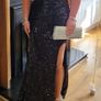 black sequenced debs dress/ formal dress Image 2