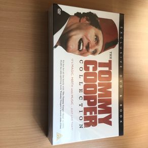 The Tommy Cooper Dvd Collection and book gift pack brand new sealed
