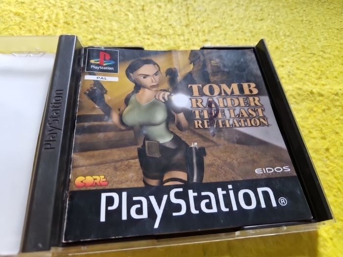 Tomb Raider The Last Revelation PlayStation1 Ps1 PlayStation2 Ps2 games Original