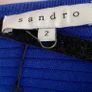 Sandro Blue Knitted Dress (Unworn) - Size 2/UK10 Image 2