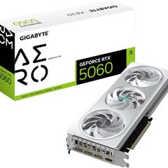 Gigabyte Geforce Rtx 5060 Aero Oc 8g Graphics Card - 8gb Gddr7, 128bit, Pci-e 5.0, 2595 Mhz Core Clock, 3 X Displayport, 1 X Hdmi, Gv-n5060 Aero Oc-8gd