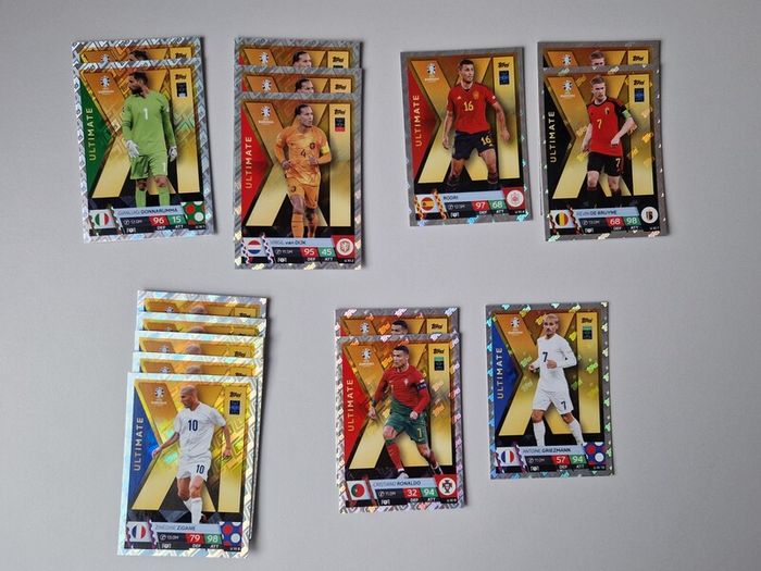 Topps Match Attax UEFA Euro 2024 Card Bundle