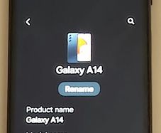 Samsung Galaxy phone A14