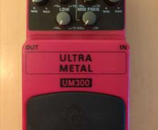 Behringer Ultra Metal UM300 Distortion Pedal