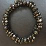 Dark Brown Crystal Bracelet Image 2