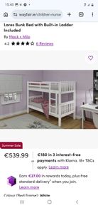 Small single bunk