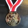 Lego Soccer Football Metal Medal With Ribbon Red And White This Is A Metal Medal From 2002 Image 6