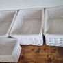 Arpan Wicker Storage Baskets with Cloth Lining Image 5