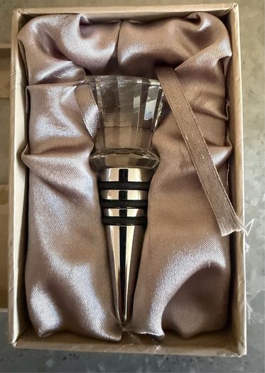 Paul Costello Crystal Wine Bottle Stopper