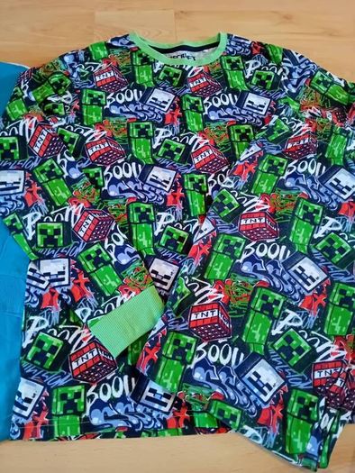 Next Minecraft Pyjamas Age 12 yrs