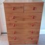 Chest of Drawers Pine Effect 4 + 2 Image 3