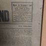 Framed vintage EIRE OG newspaper Image 3