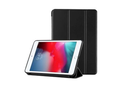 For iPad Mini 4 5 Case Premium Smart Book Stand Leather Folio Cover Black New - FHT01IPTK2