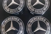 Hard to get (60mm) Mercedes centre caps - FREE POST