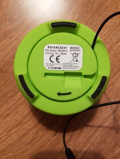 SilverCrest Mini Speaker SMA 500  A1
