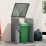Triple Metal Wheelie Bin Shelter Shed Storage NEW Image 4