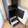 Black Wooden Cabinet Image 3