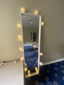 Mirror with light