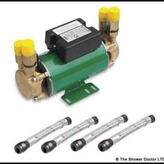 Salamander Twin Shower Pump
