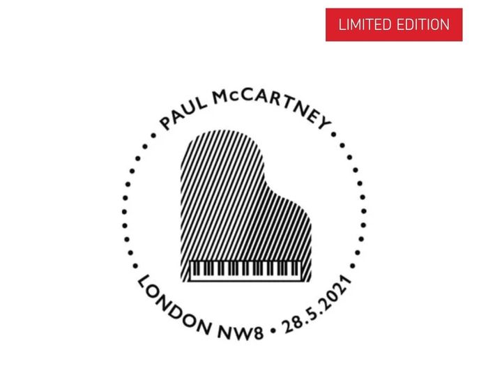 Paul McCartney limted cover medal
